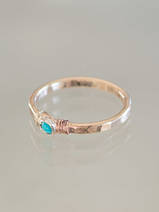 ring Petite turquoise 16,5 mm
