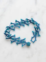 crocheted bracelet Garland