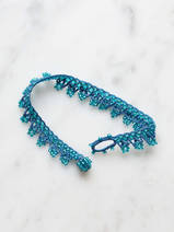 crocheted bracelet Triangles